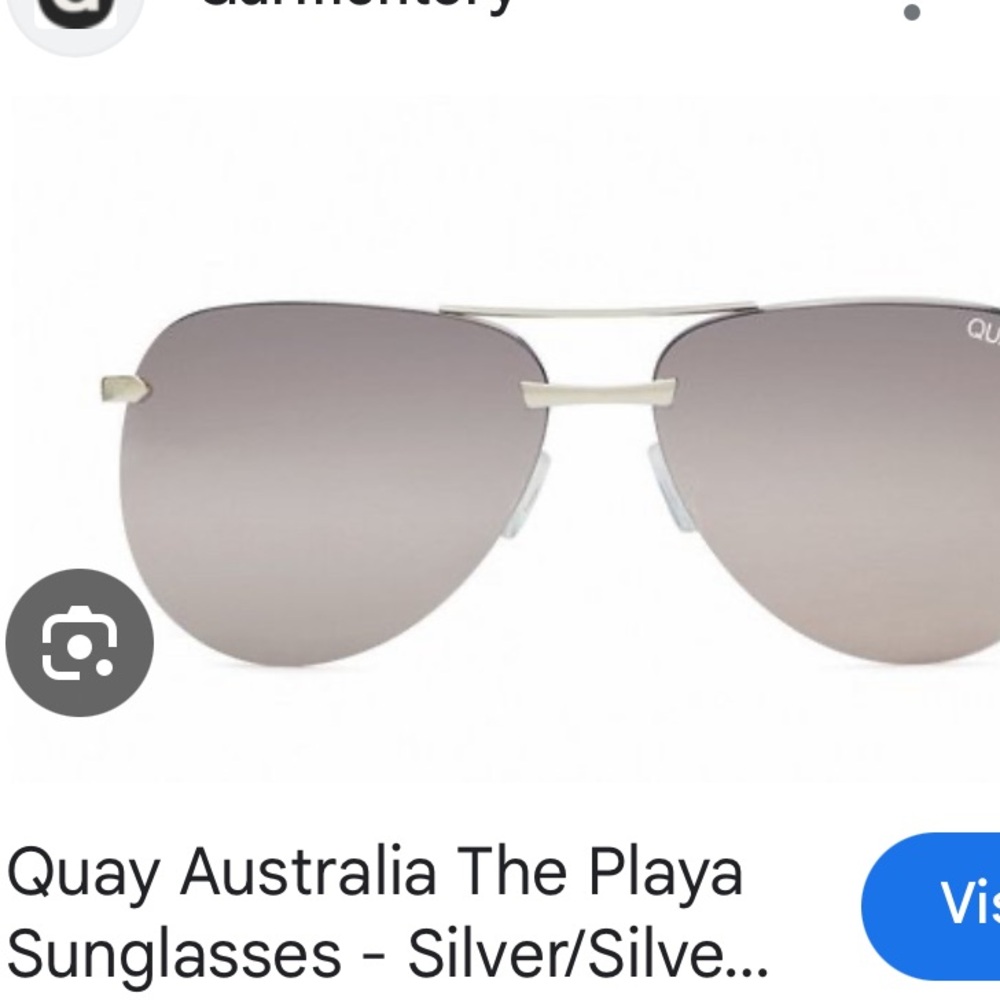 Quay Australia Silver PLAYA Sunglasses - Picture 6 of 17